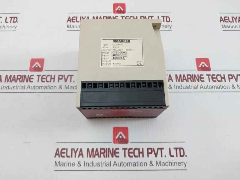 Power Transducer 380/440V 50/60Hz Megacon Mc2W3C