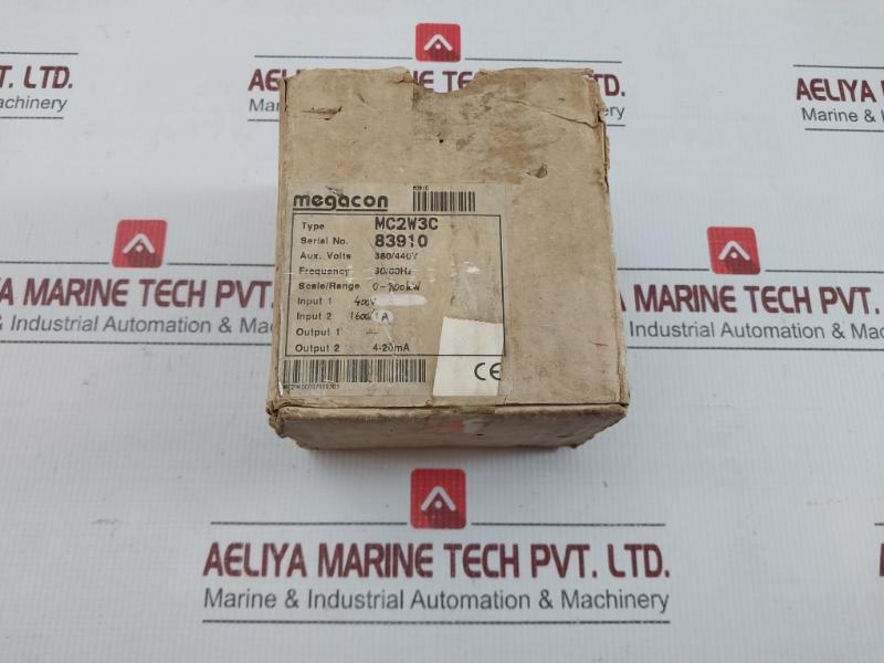 Power Transducer 380/440V 50/60Hz Megacon Mc2W3C