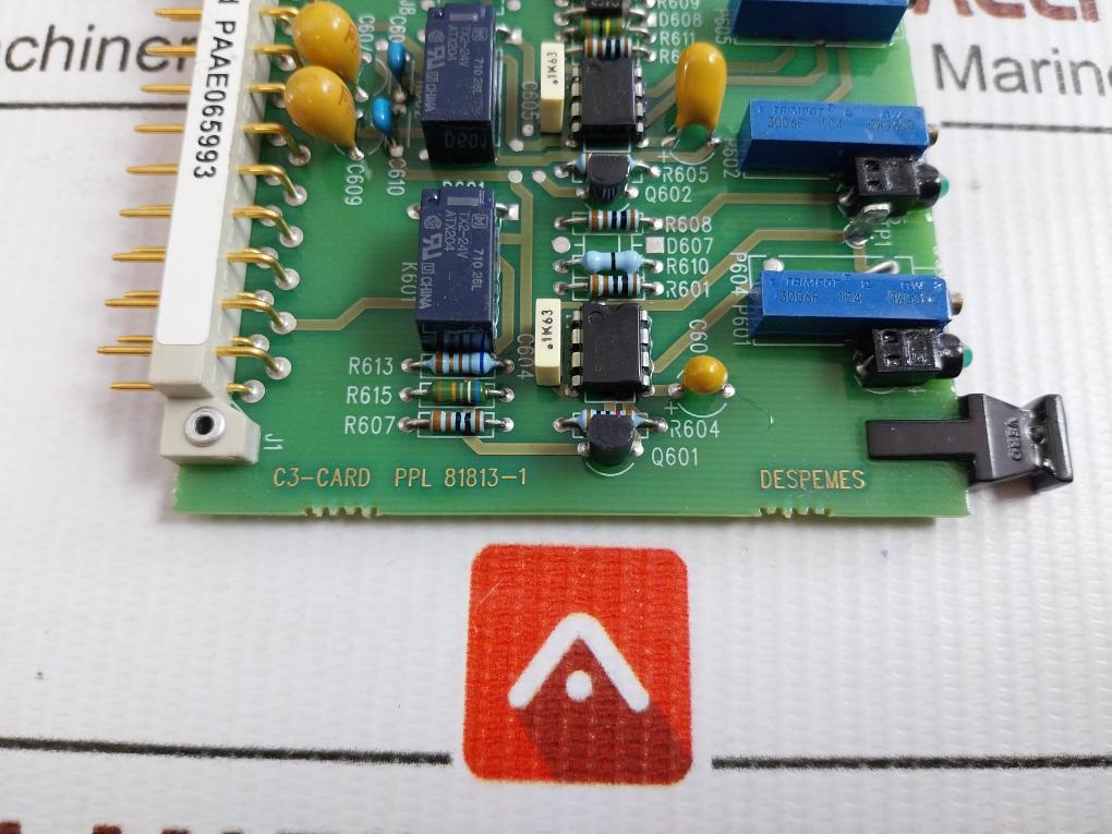 Ppl 81813-1 Relay Card Wartsila