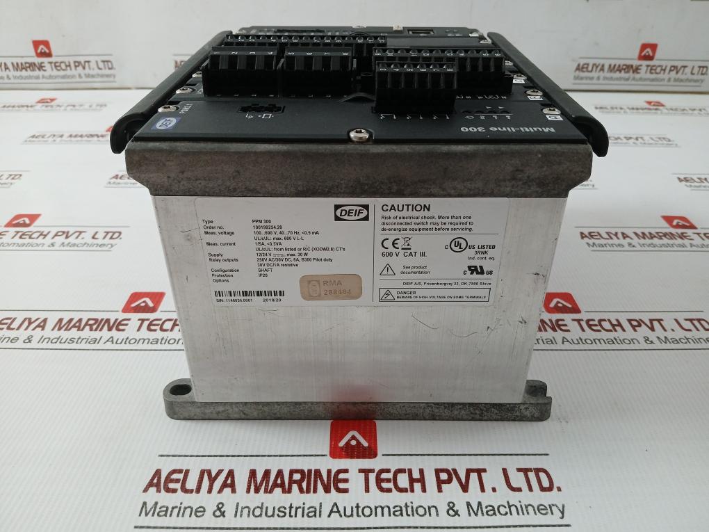 Ppm 300 Generator Protection Unit 100-690V/40-70Hz Deif
