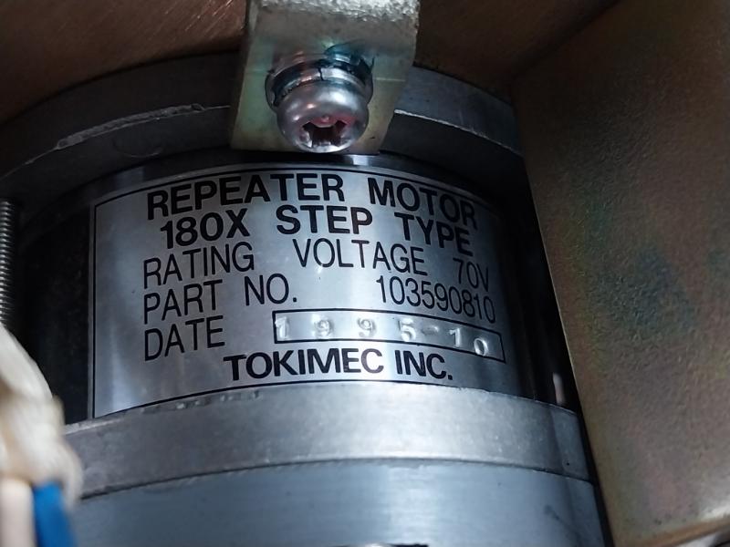 Pr-7000 Steering Repeater Motor 70V Tokyo Keiki