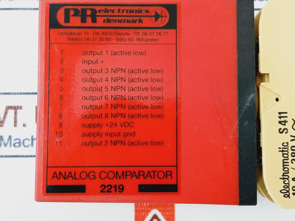 Pr Electronics 2219 Analog Comparator 10A/380V 12-16Ma