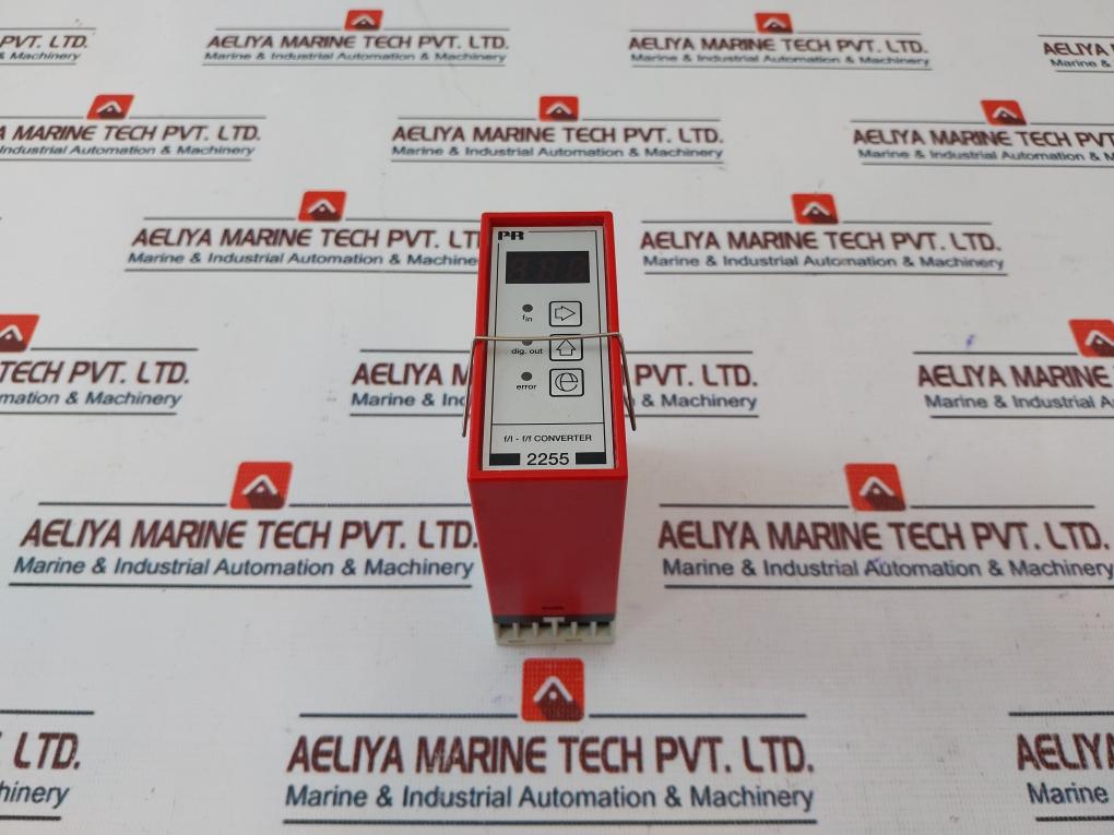 Pr Electronics 2255.1 F/I-f/F Converter 2255B1 With Base