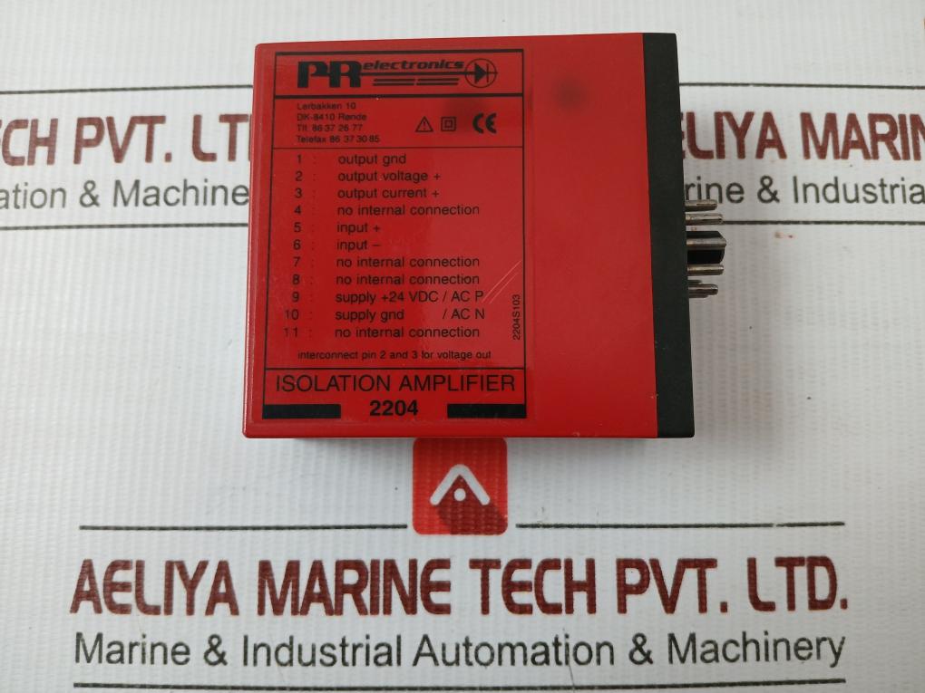 Pr Electronics 24-230V/50-60Hz Isolation Amplifier 2204B2P