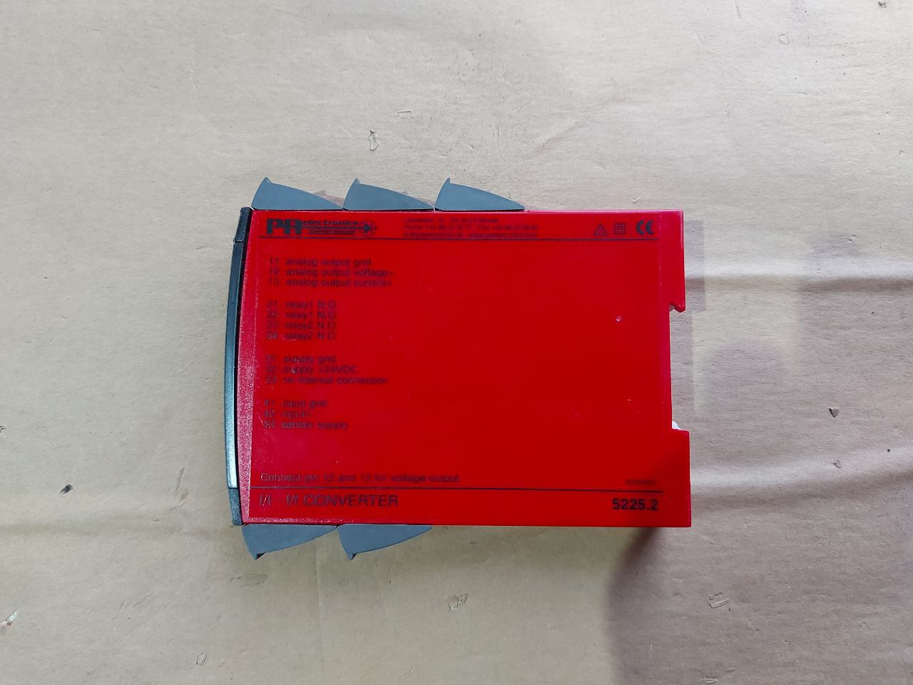 Pr Electronics 5225A2 Programmable F/I-f/F Converter