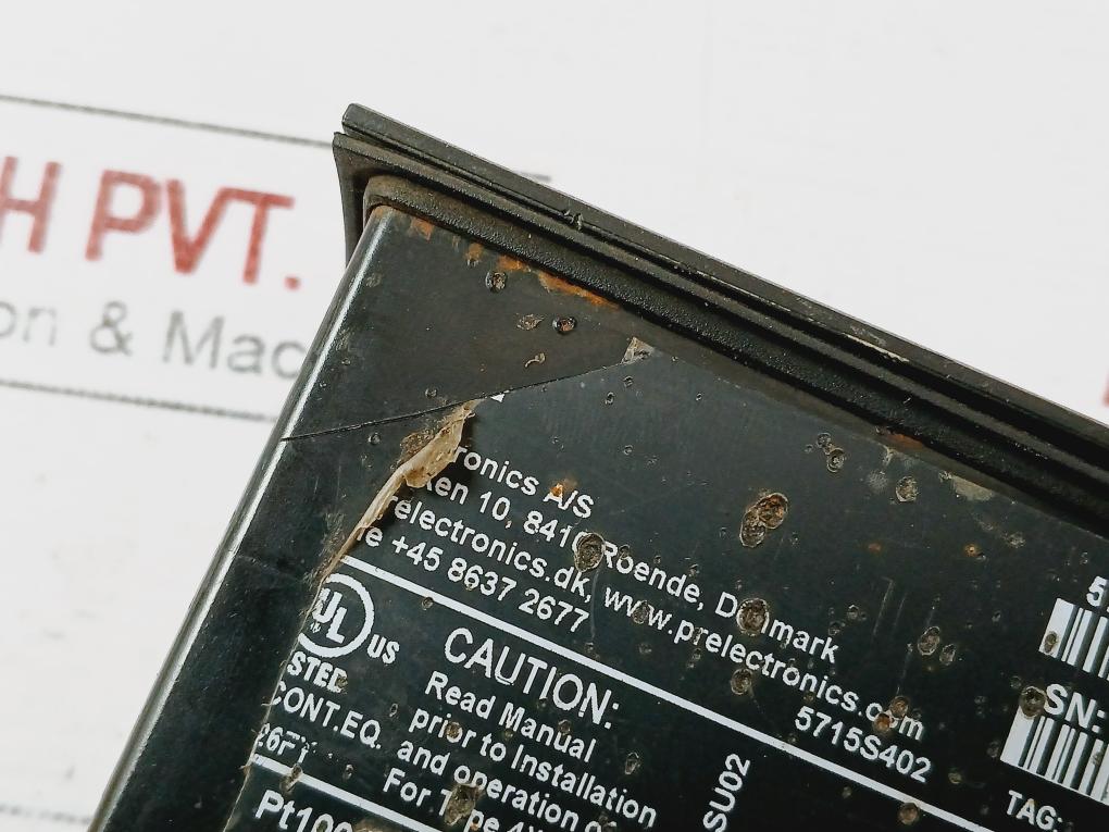 Pr Electronics 5715B Programmable Led Indicator 24-250 Vdc/160-16 Ma 24-230 Vac