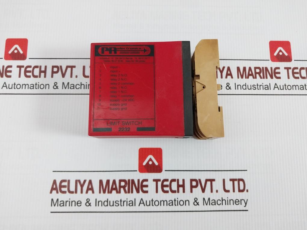 Pr Electronics +24Vdc Limit Switch 2232 B2B