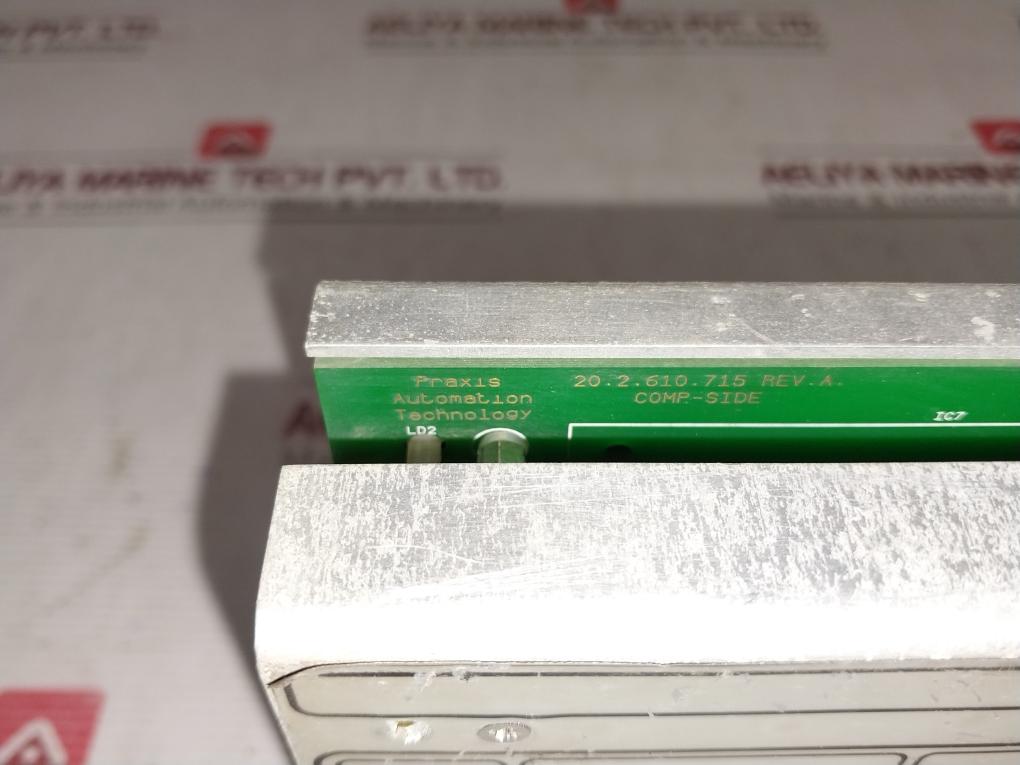 Praxis 98.6.010.701 Sensor Supply Module 6010-din Rev. B 24V +5V