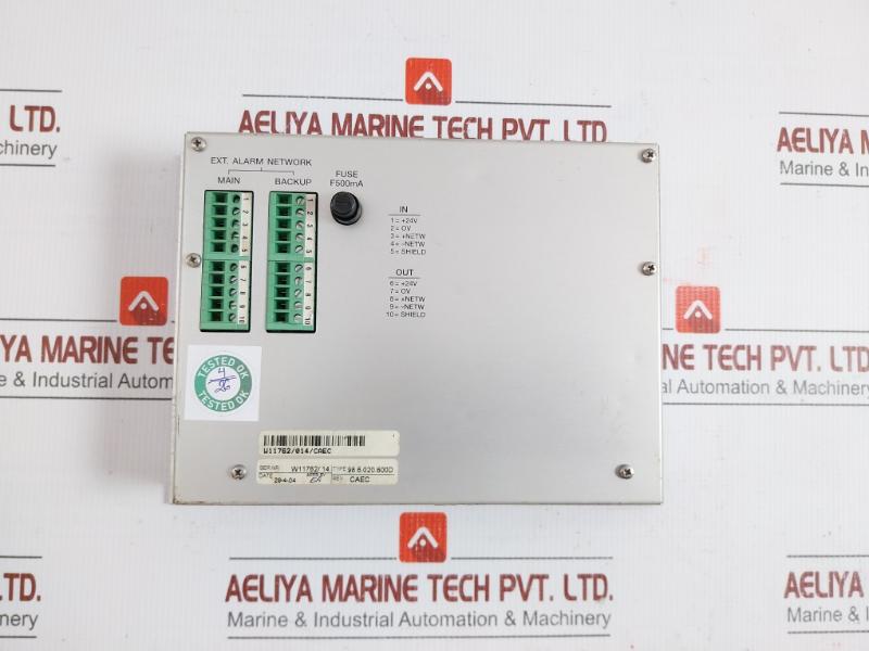 Praxis Automation Operator Interface Panel 98.6.020.600D 24V