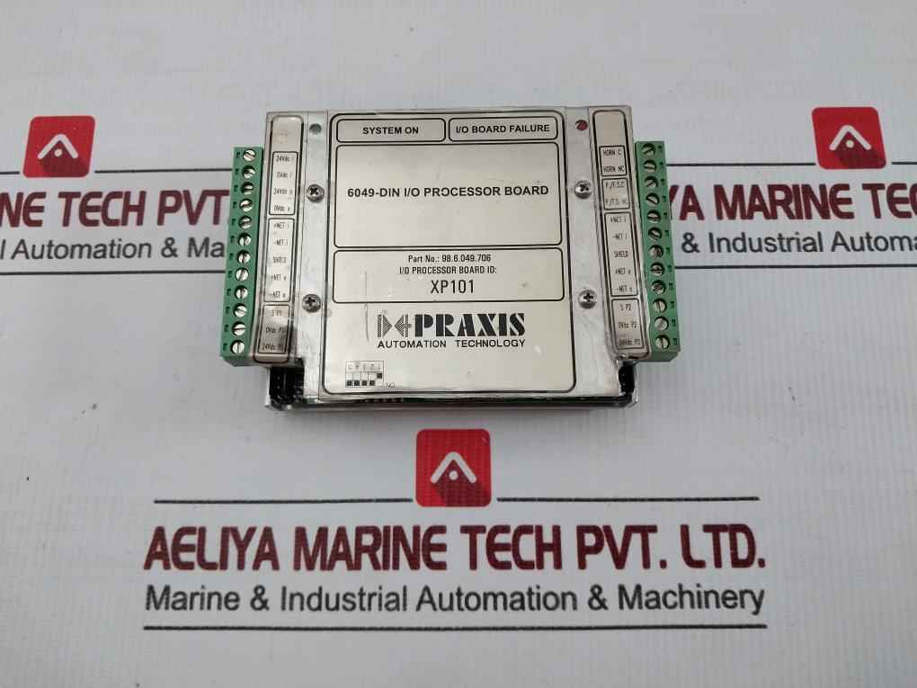 Praxis Automation I/O Processor Module 24Vdc 98.6.049.706