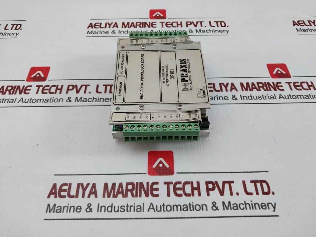 Praxis Automation I/O Processor Module 24Vdc 98.6.049.706