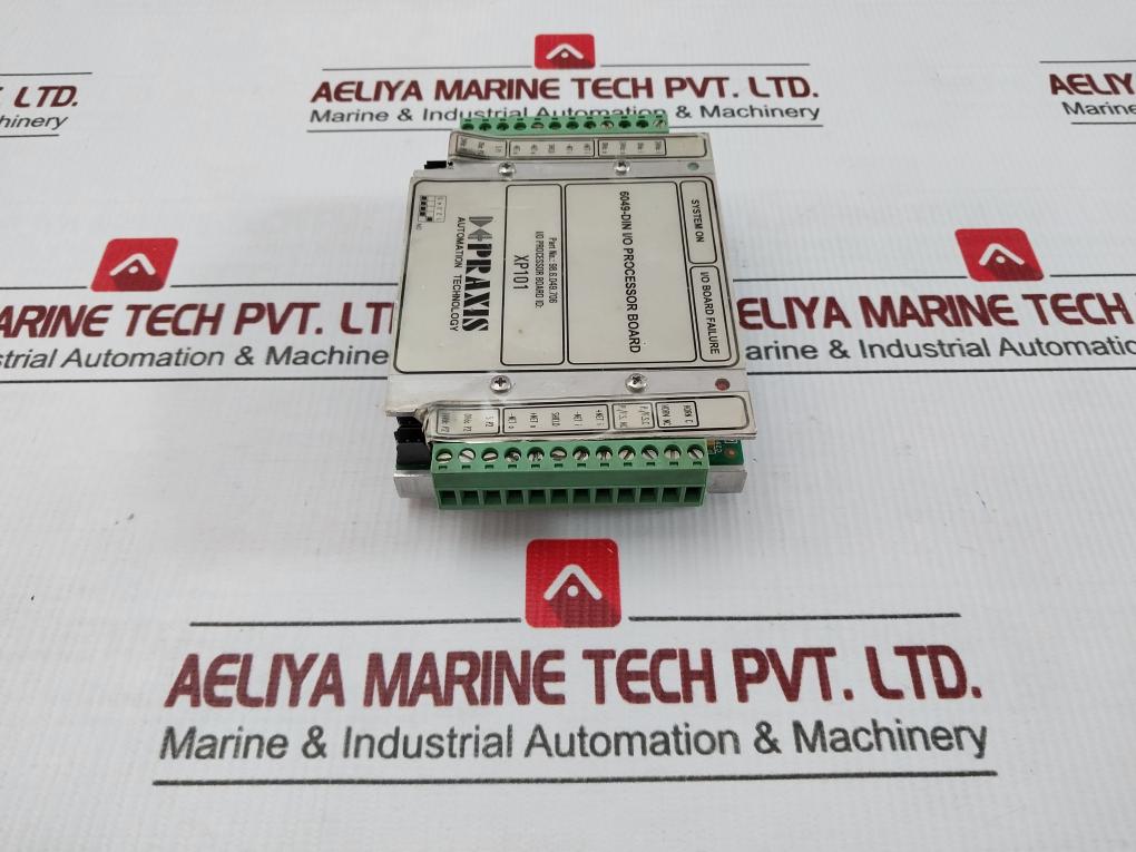 Praxis Automation I/O Processor Module 24Vdc 98.6.049.706