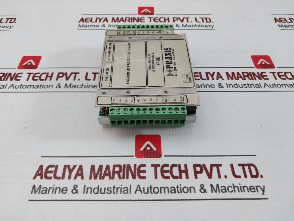 Praxis Automation I/O Processor Module 24Vdc 98.6.049.706
