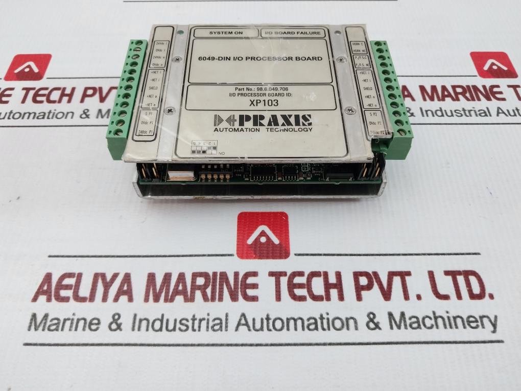 Praxis Automation I/O Processor Module 24Vdc 98.6.049.706
