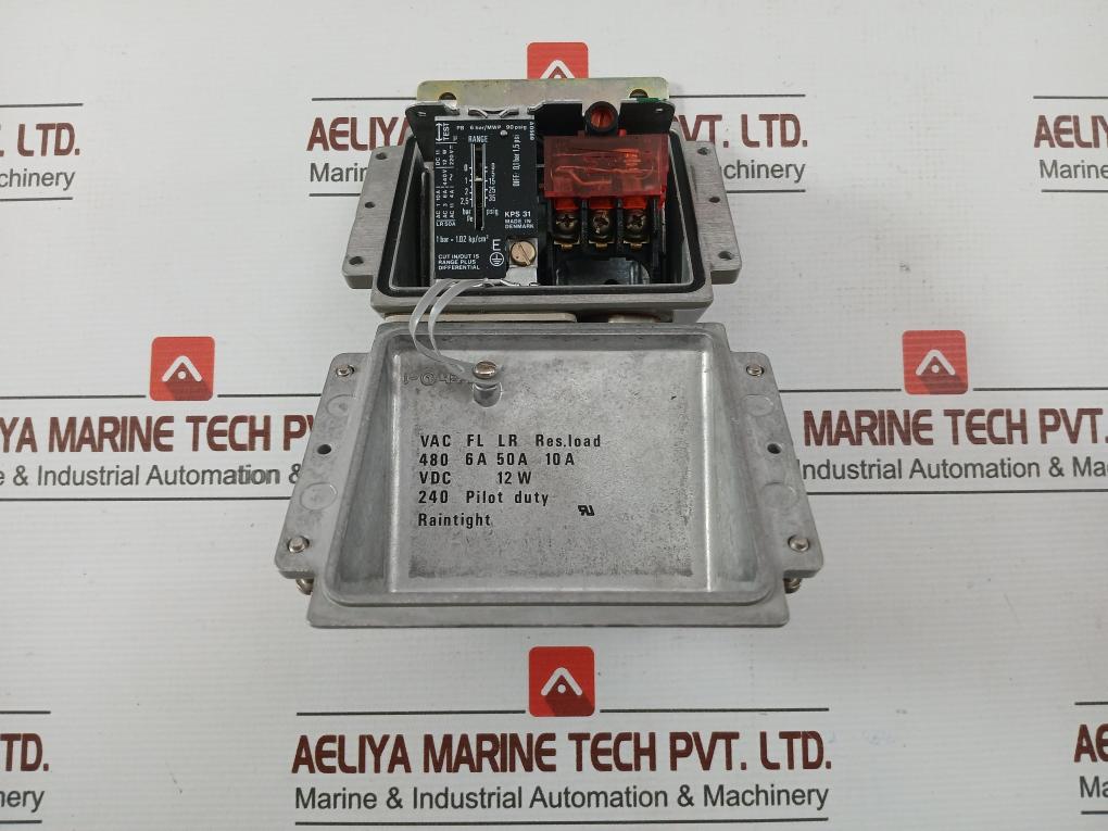 Pressure-Switch-440V-0-2-5Bar-12W-1-02Kp-Cm2-Danfoss-KPS-31-210269-9
