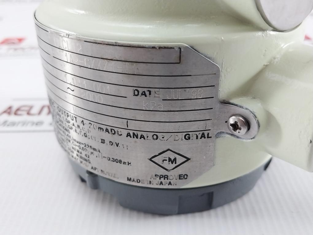 Pressure-Transmitter-0-2000-Kpa-11-42Vdc-Yamatake-JTG940A-1E1A2-CXXX1-T1-209853-14