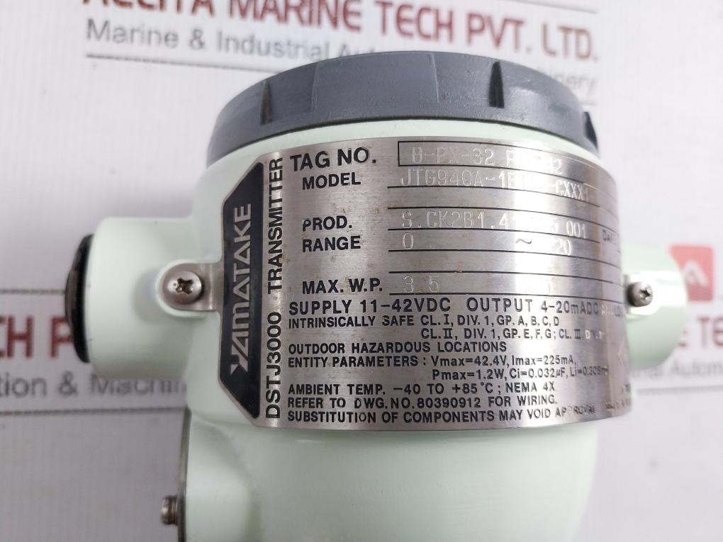 Pressure-Transmitter-0-220-Kpa-11-42Vdc-Yamatake-Jtg940A-1E1A2-cxxx1-t1-209415-14