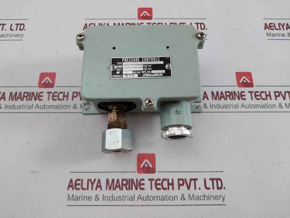 Pressure Control Switch Ans-c135Wu3Q Saginomiya 10-35 Kgf/Cm2