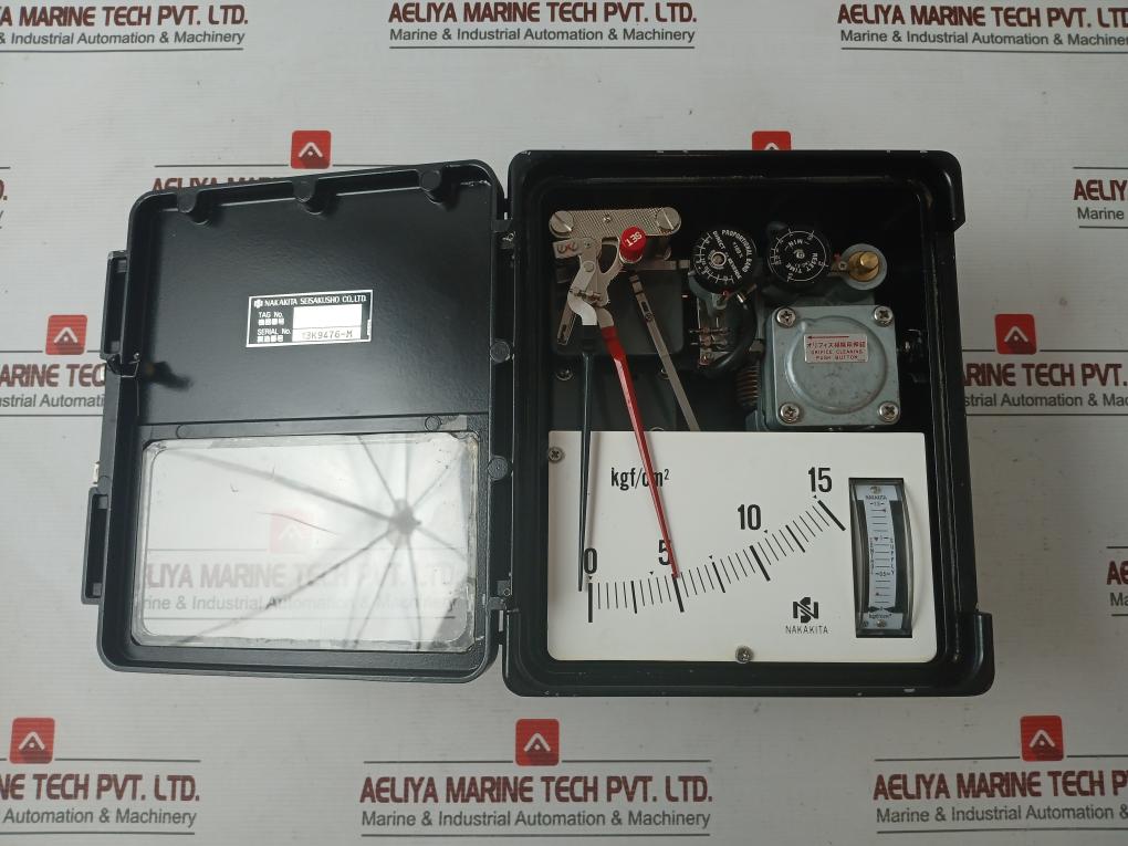 Pressure Controller 0-15 Kgf/Cm2 0.1-20 Min Nakakita Seisakusho