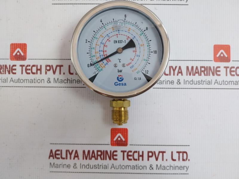 Pressure Gauge -1 To 24 Bar Gesa -90 TO 30˚C