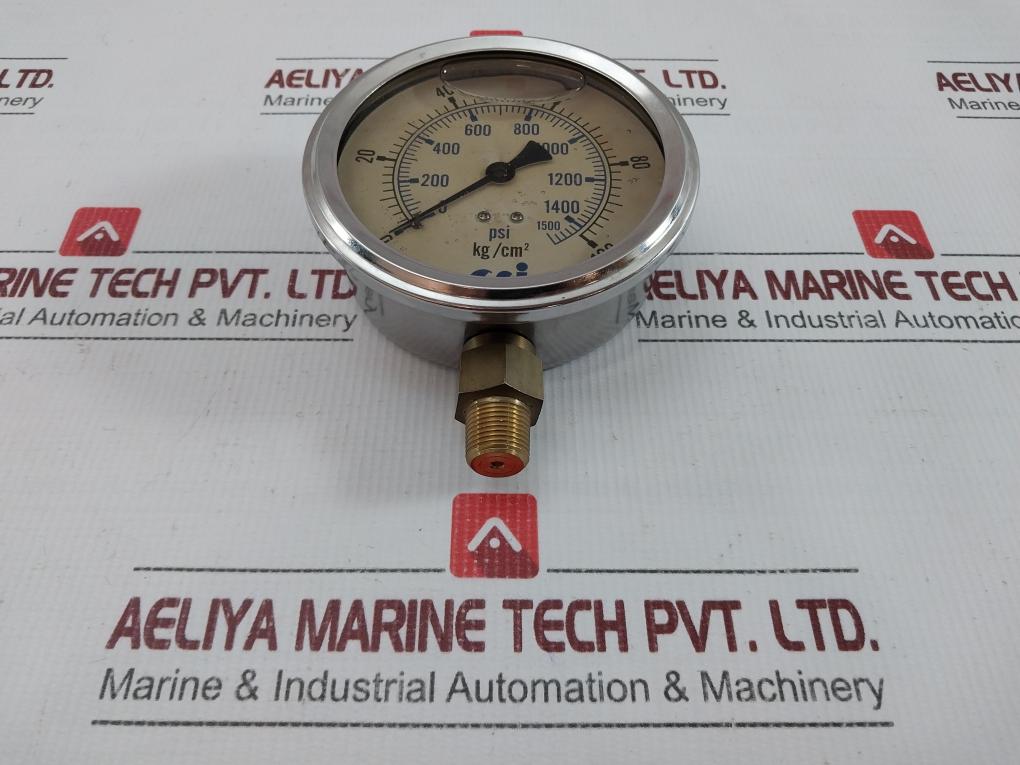 Pressure Gauge 0-100Kg/Cm2 Cai 0-1500Psi