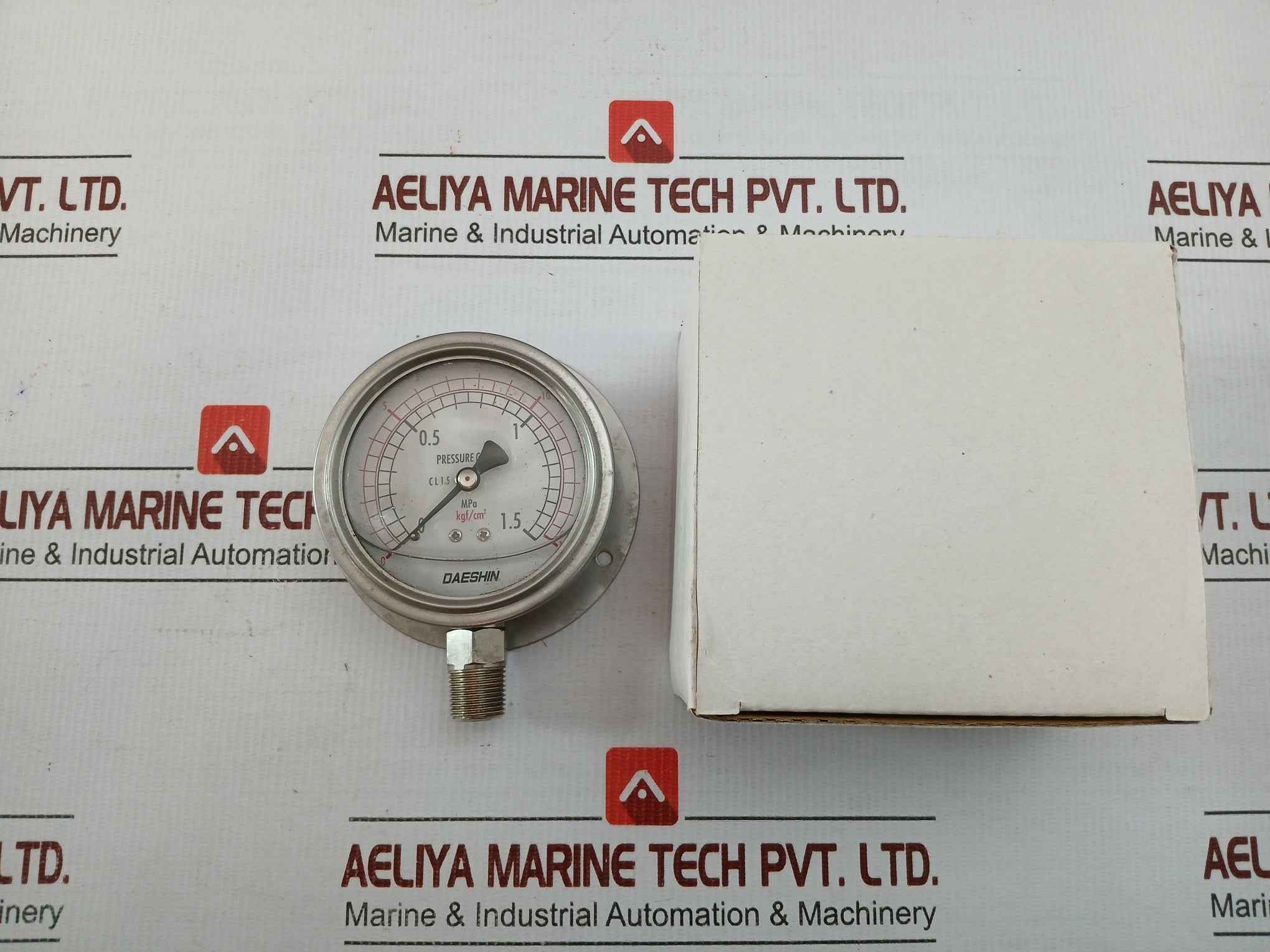Pressure Gauge 0-15 Kgf/Cm2,0-1.5 Mpa Daeshin 390 Gm