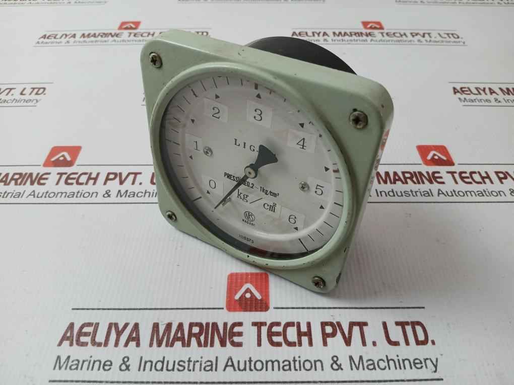 Pressure Gauge 0-6 Kg/Cm2 Nagano Keiki Seisakusho Lig-401