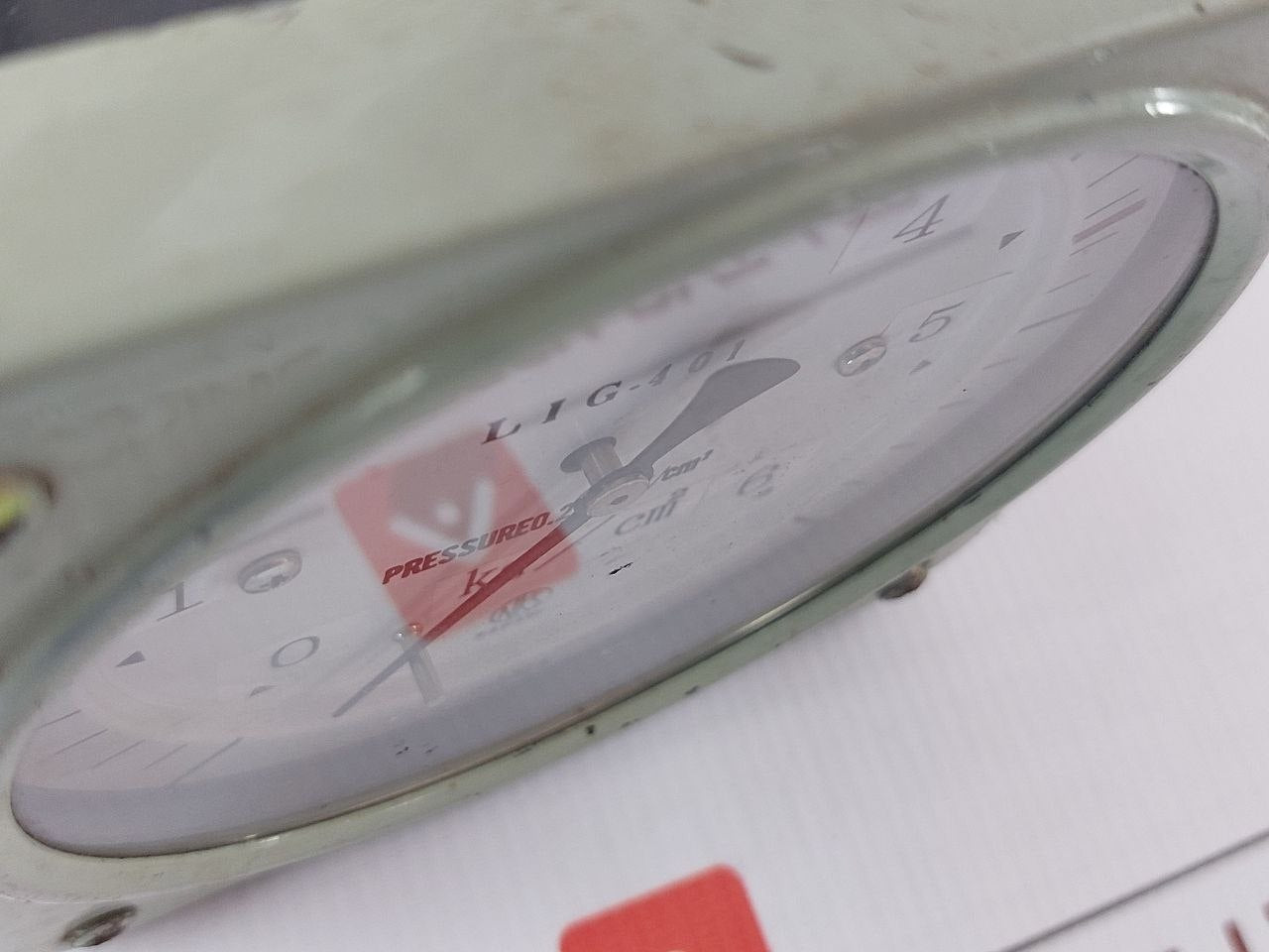 Pressure Gauge 0-6 Kg/Cm2 Nagano Keiki Seisakusho Lig-401