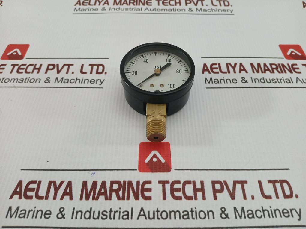 Pressure Gauge 0 To 100 Psi 162988 Usg