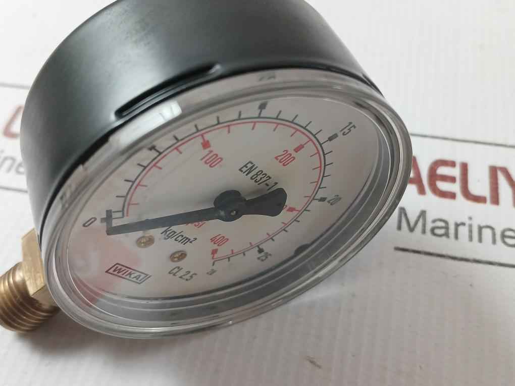 Pressure Gauge 28 Kg/Cm2 & 400 Psi 111.10.63 Wika