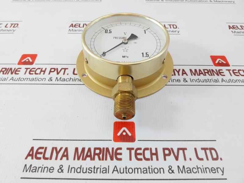 Pressure Gauge Bs G 1/2 Daito Keiki 0-1.5 Mpa