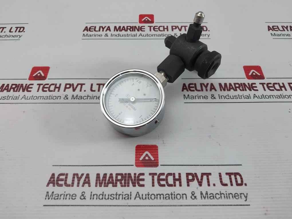 Pressure Gauge Nisshin 0 To 4 Mpa