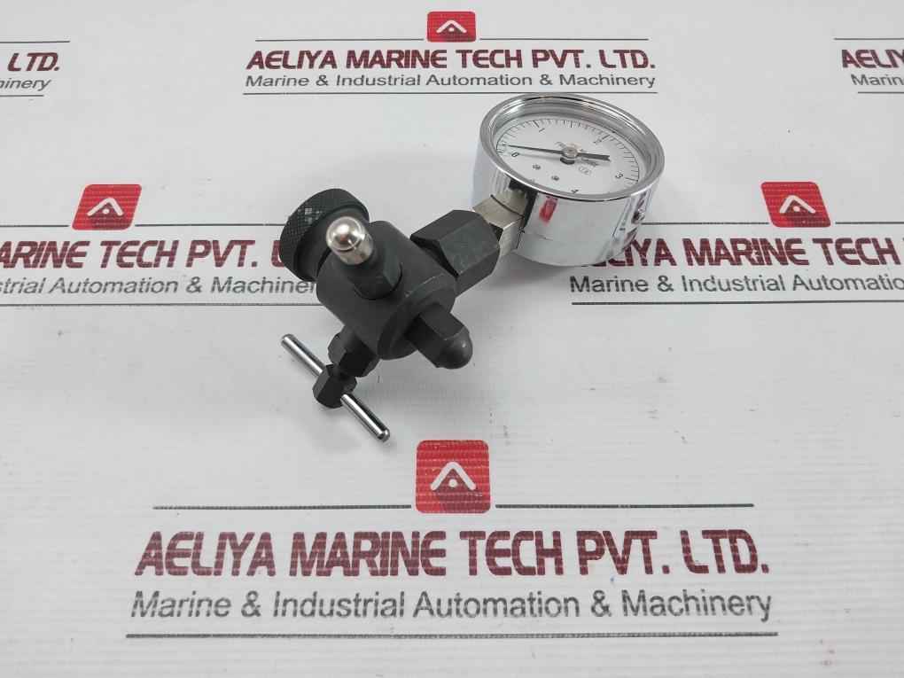 Pressure Gauge Nisshin 0 To 4 Mpa