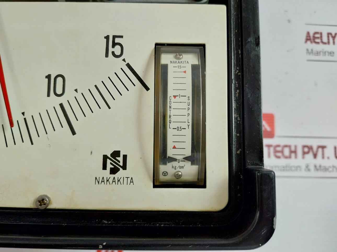 Pressure Indicating Controller Ns-ps-732 Nakakita Seisakusho 0-15 Kg/Cm2