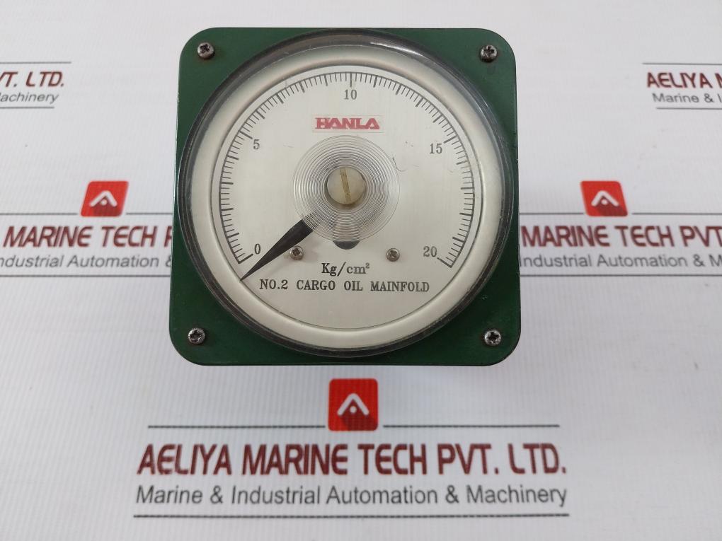 Pressure Meter Line Max-500V 0-20 Kg/Cm2 Hanla
