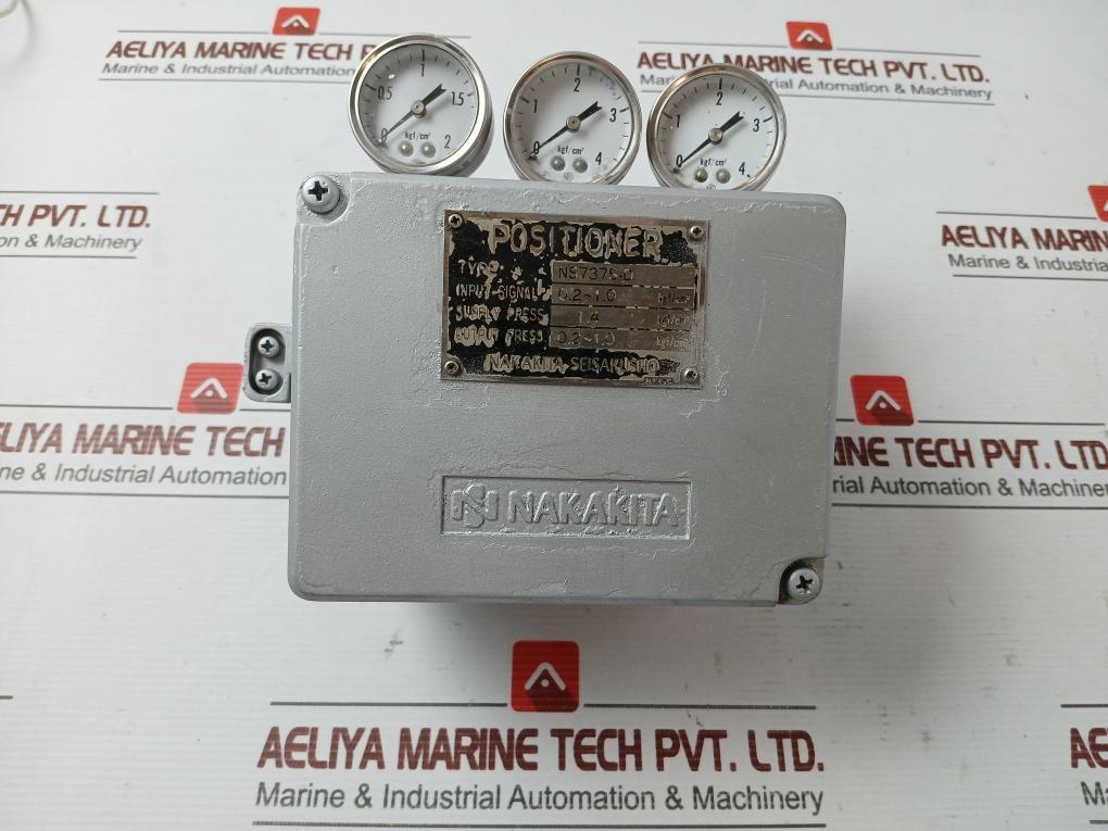 Pressure Positioner 0.2-1.0 Kgf/Cm2 Ns737S-d Nakakita Seisakusho