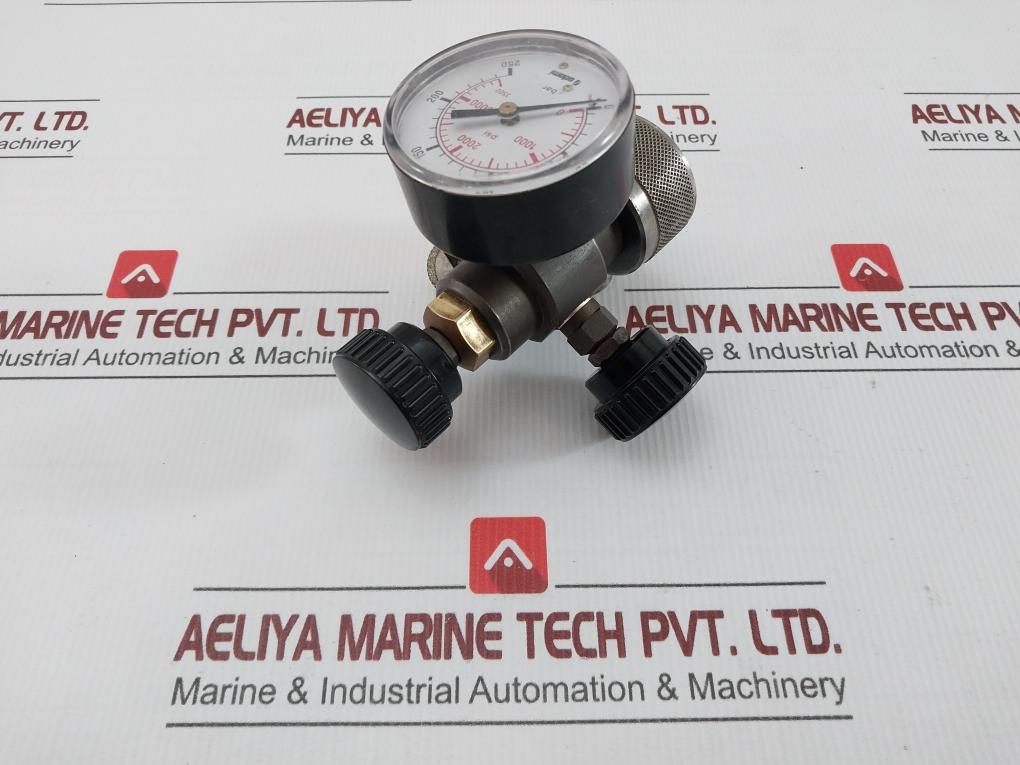 Pressure Regulator 0-250Bar 0-3500Psi Adami