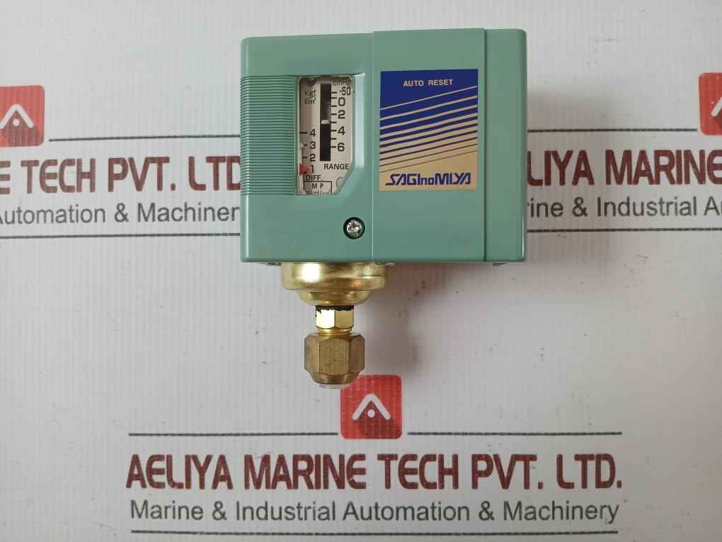 Pressure Switch Sns-c106Q032 Saginomiya Range -50 To 6 Cmhg