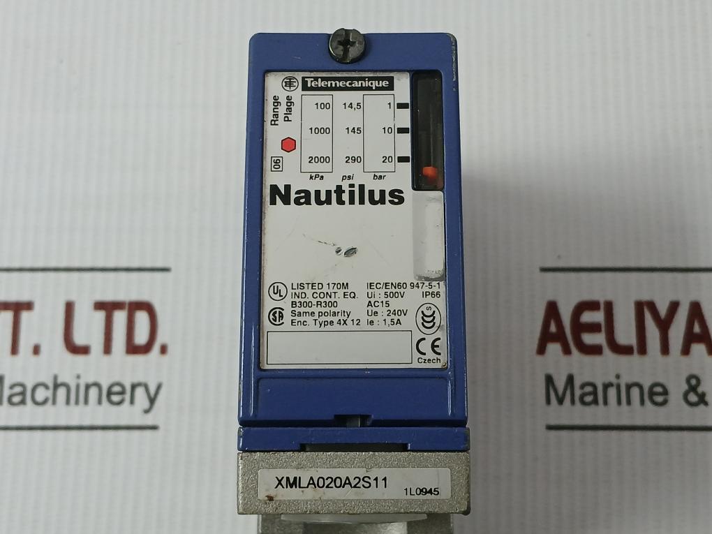Pressure Switch Xmla020A2S11 Telemecanique 500V, Ip66