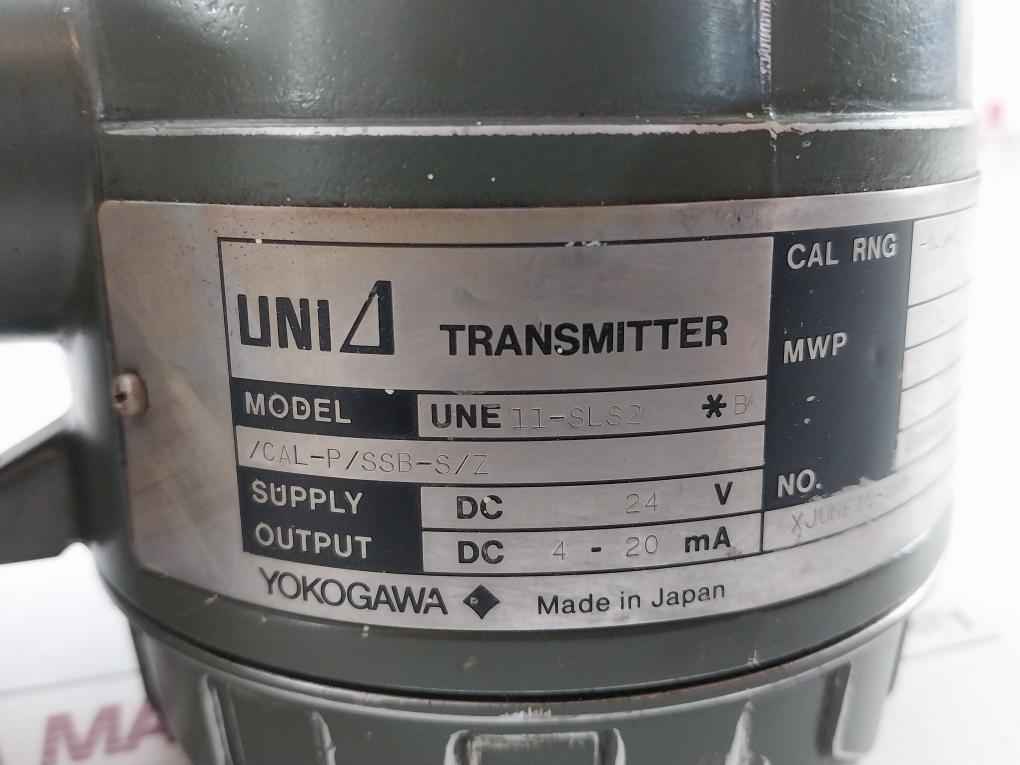 Pressure Transmitter 3.5 Mpa Une11-sls2*B/Cal-p/Ssb-s/Z Yokogawa