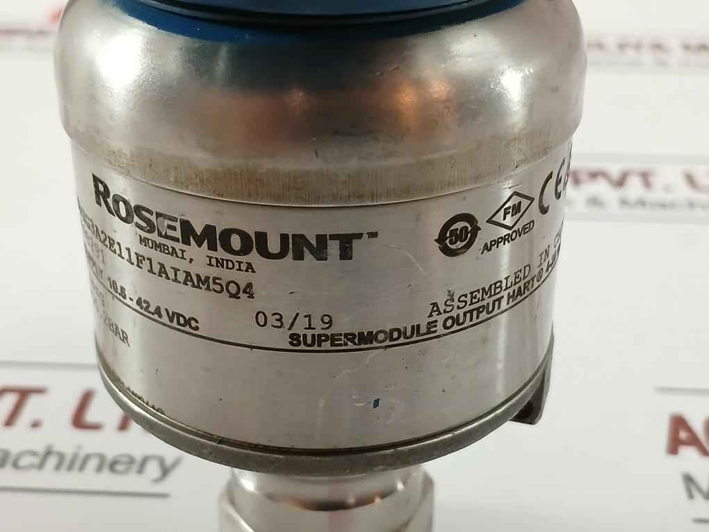 Pressure Transmitter 3051S1Tg3A2E11F1Aiam5Q4 Rosemount 10.5 – 24.4 Vdc