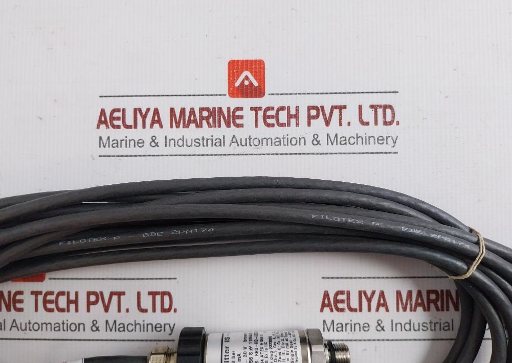 Pressure Transmitter Is-20-s Wika 4..20 Ma 52345556 0..250 Bar