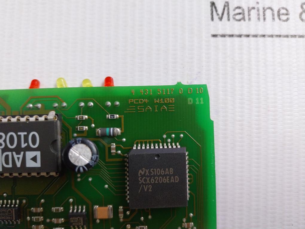 Printed-Circuit-Board-4-431-5117-0-D-10-Saia-Pcd4-w100-209463-6
