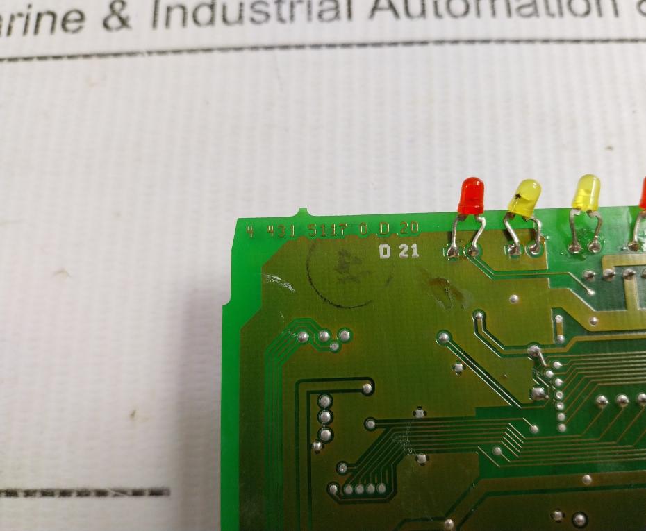 Printed-Circuit-Board-4-431-5117-0-D-10-Saia-Pcd4-w100-209463-8