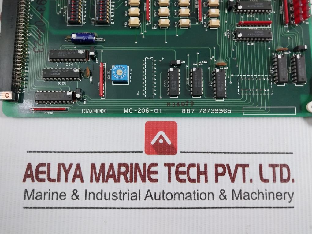 Printed-Circuit-Board-Mc-206-01-Nabco-208751-7
