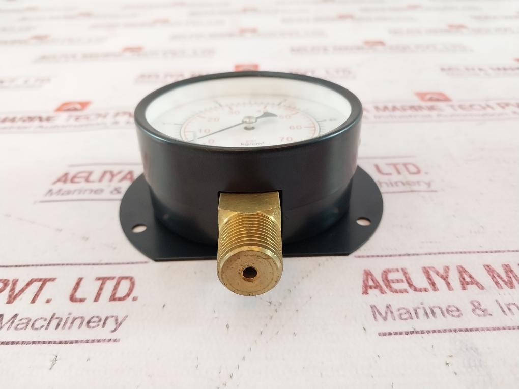 Pro-instrument P100 P-b 3" Pressure Gauge 0 To 70 Psi 0 To 5 Kg/Cm2