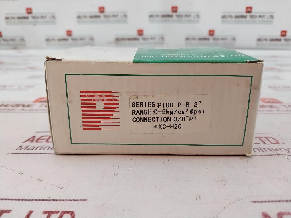 Pro-instrument P100 P-b 3" Pressure Gauge 0 To 70 Psi 0 To 5 Kg/Cm2