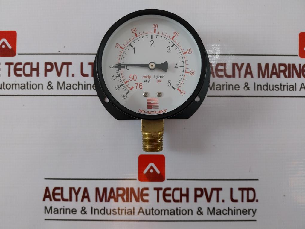 Pro Instrument 3"C-bx3/8Pt Pressure Gauge 70 Psi Kc-l15