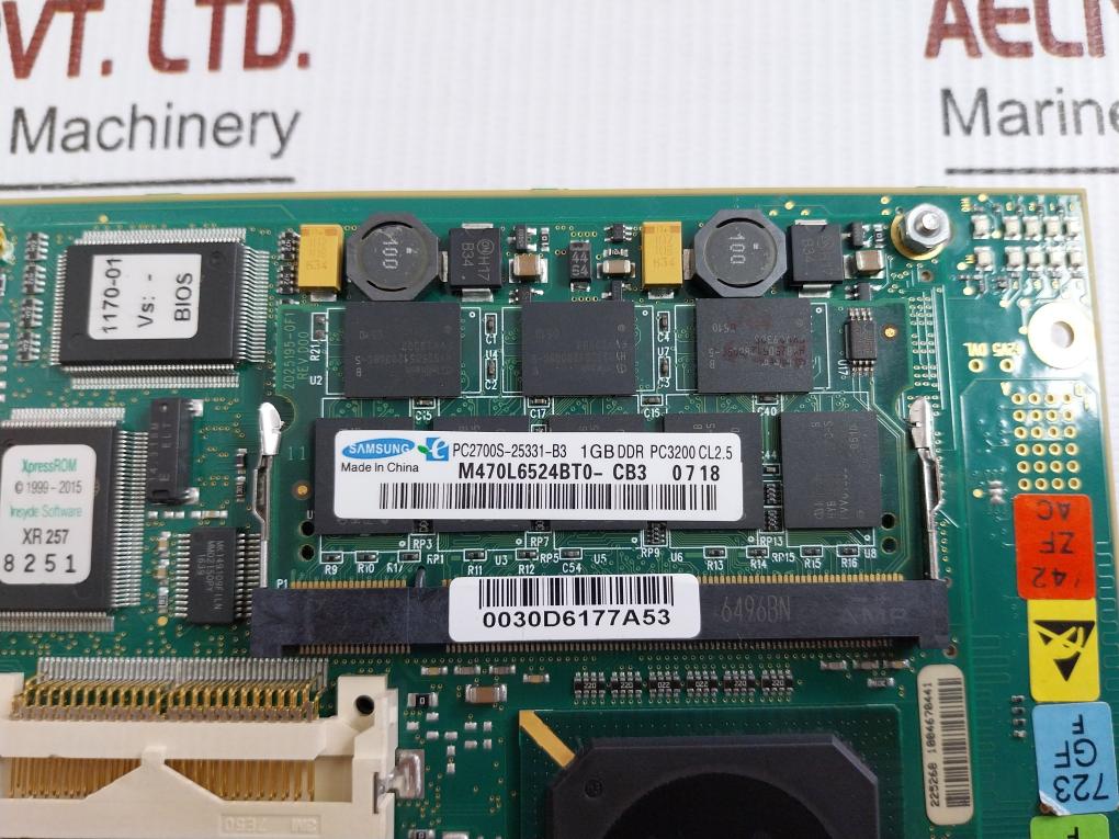 Processing Cpu Card 723-mb