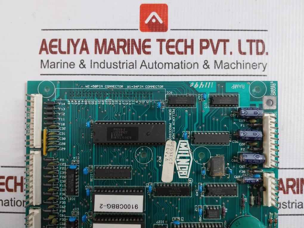 Processor Board Revision A Milnor 08Bspct